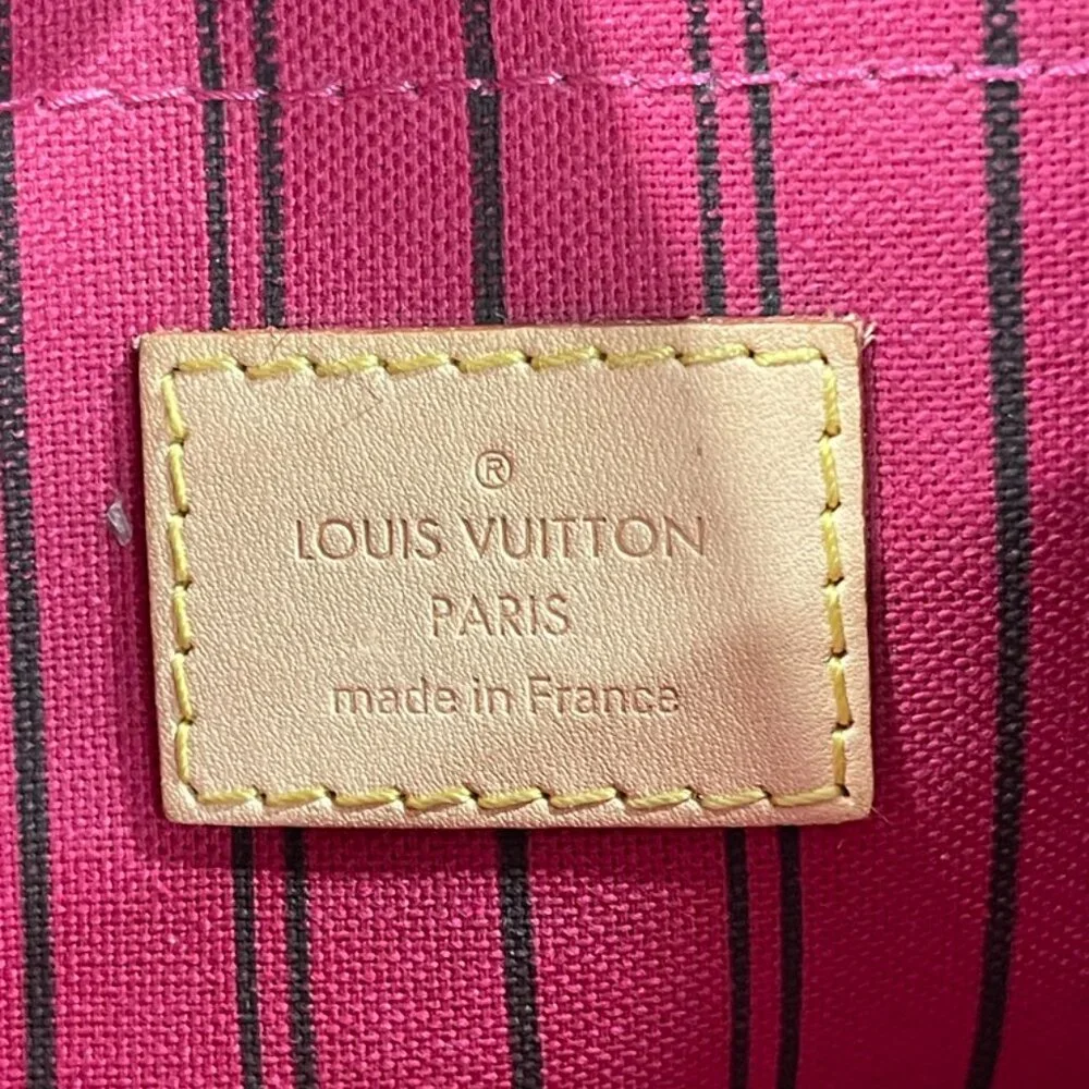 Louis Vuitton Neverfull MM Monogram with Pouch (JB1319)